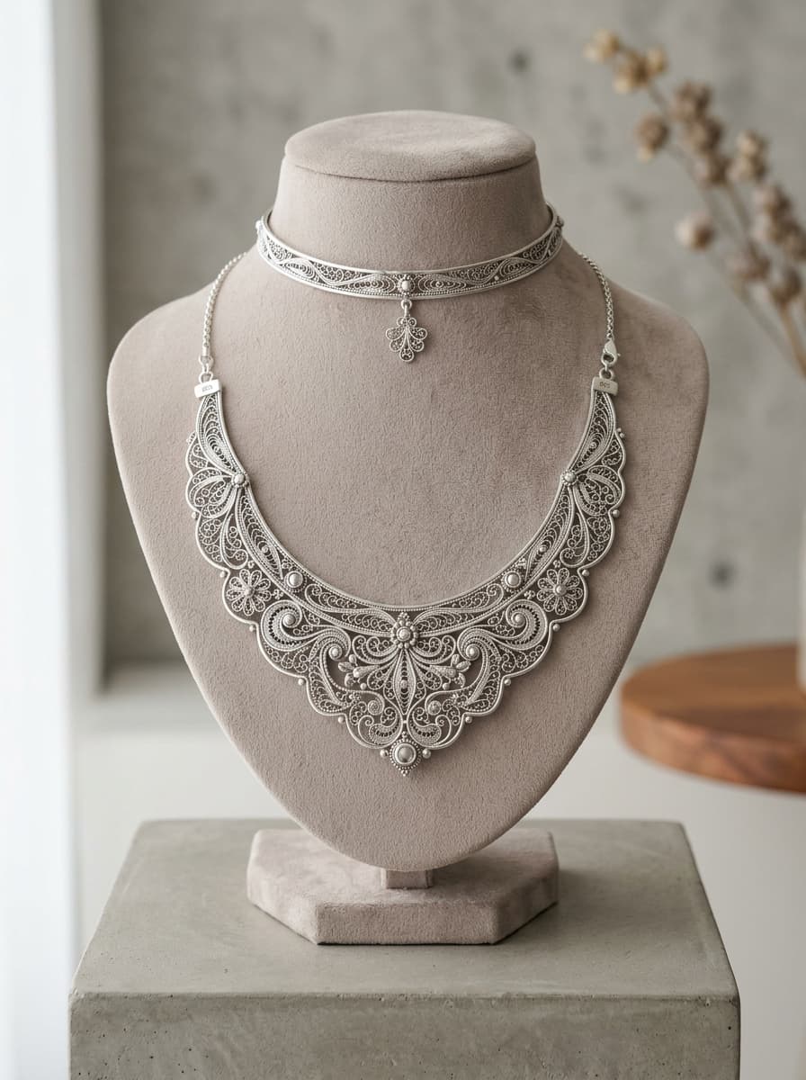 Silver jewellery collection at AKC Jewellery